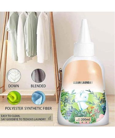 KSHSAA Laundry Cleaning Agent 200mL Clothing Stain Remover Agent Home Cleaning Supplies for Home Dorm Apartment Hotel School for Bed Sheet Carpet - Buy Online on GoSupps.com