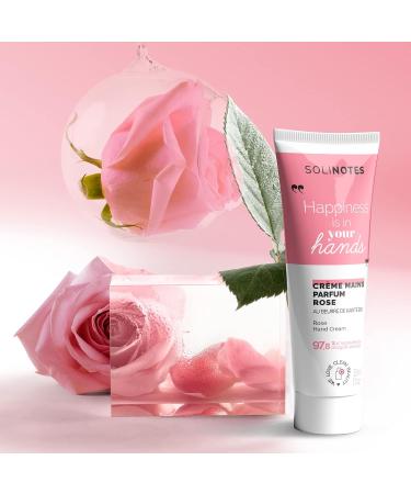 Solinotes Cherry Blossom Hand Cream for Women - Nourishing & Repairing Lotion with Organic Shea Butter | 97.8% Natural Ingredients - 1 fl.oz - International Shipping Available - Buy Online on GoSupps.com
