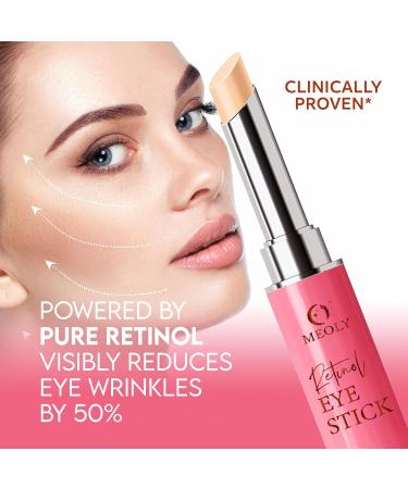 Instant Eye Bag Remover | Retinol Eye Cream for Dark Circles & Puffiness | Anti-Aging Brightening Stick - Buy Online on GoSupps.com