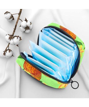 Shop Tropical Pineapple & Mangosteen Women's Napkin Storage Bag | Portable Period Bag for Teens & Girls | Menstrual Cup & Breastfeeding Pillow Holder - Buy Online on GoSupps.com