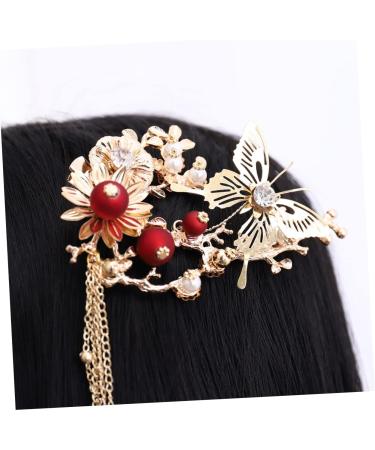 minkissy 3 Pairs kimono hair accessories for women Geisha Hair Accessories Hair Clips Chinese Traditional Hair Sticks Japanese Hair Accessories Chinese Hairpins wedding Miss rhinestones - Buy Online on GoSupps.com