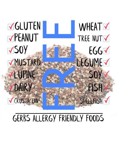 GERBS 3 Seed Snack Mix 32oz - Top Allergy-Free, Non-GMO, Vegan, Keto & Paleo Friendly - Buy Online on GoSupps.com
