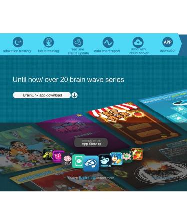 Biosensory Meditation Headband - Concentration Trainer with Emotion Recognition App Control & Portable Brain Sensors for Adults & Kids Yoga - Buy Online on GoSupps.com