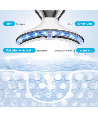 Carer Spark 4-in-1 Facial Massage Device - Anti-Aging RF EMS & LED Technology for Wrinkle Reduction & Skin Tightening - Buy Online on GoSupps.com