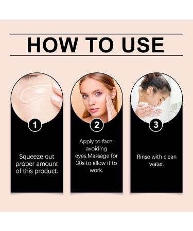 Exfoliating Gel for Face and Body Gentle Facial Cleanser Natural Peeling Gel Deep Cleansing Face Exfoliator Moisturizing Scrub for Sensitive Skin Daily Exfoliator for All Skin Types - Buy Online on GoSupps.com