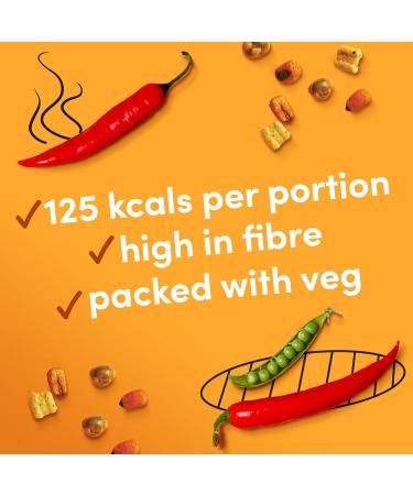 Graze Smoky Barbecue Crunch - Vegan High Fibre Savoury Snacks (9 x 28g) - Buy Online on GoSupps.com