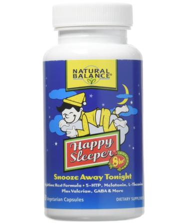 Happy Sleeper 8-Hour Formula Natural Balance 60 VCaps