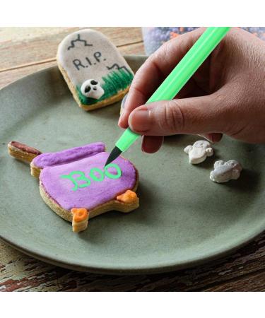 Edible Food Coloring Pens | Ultra Fine Food Coloring Pens | Ultra Fine Thick Tip Food Grade Gourmet Writers Cookie Decorating Supplies 10 Green - Buy Online on GoSupps.com