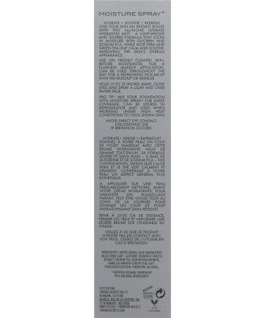 Cinema Secrets Pro Cosmetics Moisture Spray + Hydration Mist - Ultimate Hydration for Flawless Makeup International Shipping Available - Buy Online on GoSupps.com