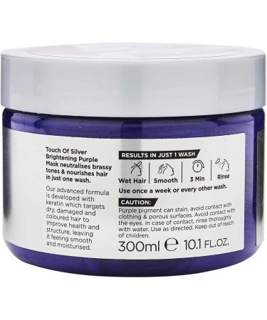  PROVOKE Pro: Voke Touch of Silver Purple Lightening Mask 300ml - Buy Online on GoSupps.com