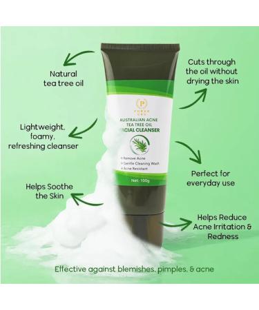 Buy Australian Tea Tree Good Morning Gel - Anti Acne Cleanser & Face Wash | Shop Skin Care Worldwide - Buy Online on GoSupps.com
