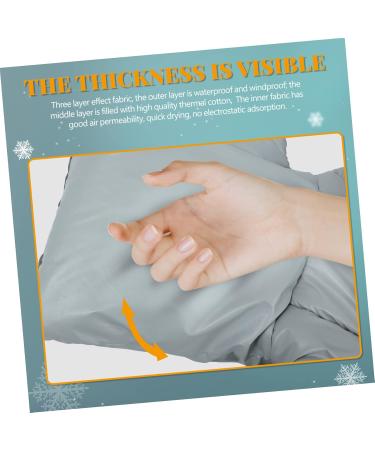 Clispeed Electric Bicycle Windshield Cover - Gray Duvet & Quilted Design for Motorized E-Bikes | Durable Oxford Fabric Parent-Child Ride - Buy Online on GoSupps.com