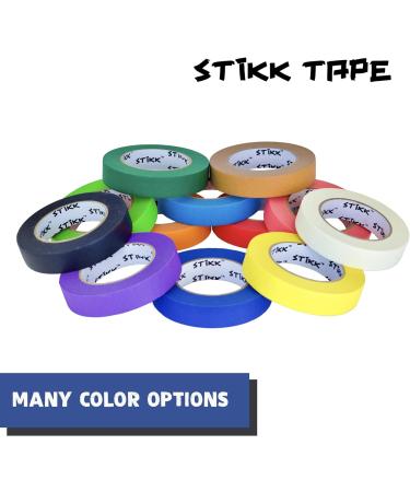 3 Pack 1/4 inch x 60yd STIKK Blue Painters Tape 14 Day Easy Removal Trim Edge Thin Narrow Finishing Masking Tape (.25 in 6MM) 3 Pack Blue - Buy Online on GoSupps.com