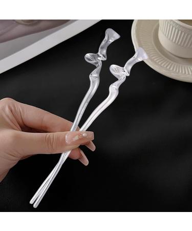 DHWEKU 2 pieces women's hair sticks retro hair sticks hair sticks for long hair beautiful and elegant holds the hair firmly suitable for hair styling design for decorative hair firm hairstyle - Buy Online on GoSupps.com