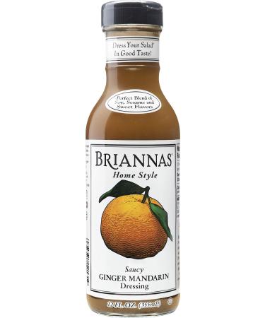 Brianna's, Home Style Dressing, Saucy Ginger Mandarin, 12 oz
