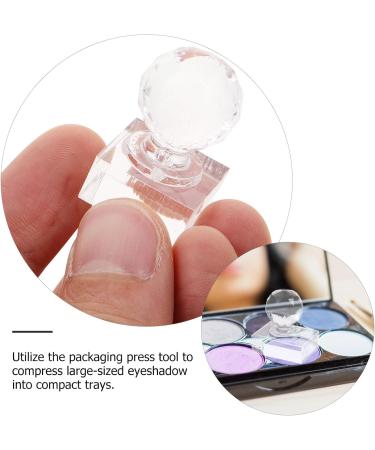 Outil de Tampon pour Fard Paupi res et Blush Plateau Distributeur Rond Fabriqu en Acrylique pour R parer et Presser les Poudres Lors de Retouches Maquillage - Buy Online on GoSupps.com