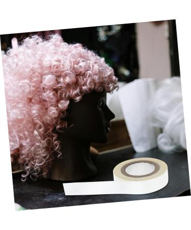 1 Roll Wig Film Wig Lace Glue Wig Adhesive Tape Double Sided Wig Tape Hair Tape for Wigs Lace Front Wig Tape Wig Stuff Lace Glue for Wigs Wig Tape for Lace Wigs Tissue White Mikinona 4.70X4.70X1.30CM White - Buy Online on GoSupps.com