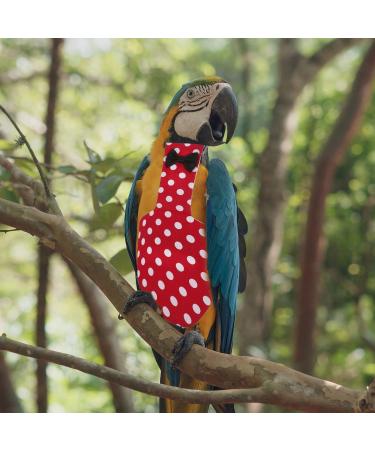 Mipcase Parrot Flying Suit & Diaper Harness | Premium Cotton Bird Clothing for African Grey Macaw & Budgies - Worldwide Shipping - Buy Online on GoSupps.com