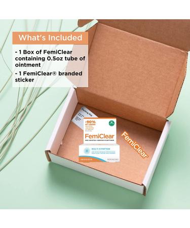 FemiClear Genital Herpes Treatment - Multi-Symptom Relief with All-Natural Ingredients - 0.5oz - Buy Online on GoSupps.com