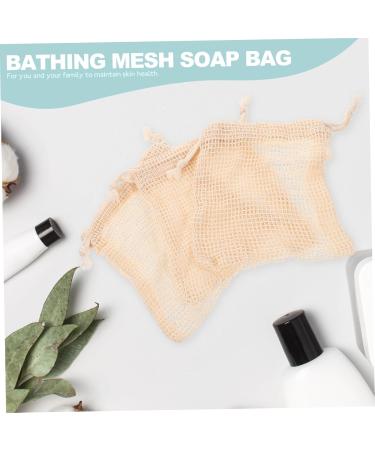 LALAFINA Cleaning Soap Pocket Natural Exfoliating Portable Pockets Holders Exfoliating Bar Soap - Buy Online on GoSupps.com