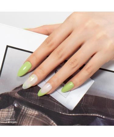 MEGIOR Green Gel Nail Polish 15ml Asparagus Green Gel Polish 1PCS Soak Off UV LED Nail Gel Polish for Nail Art Manicure Salon DIY Home for Women Girls Nails - Buy Online on GoSupps.com