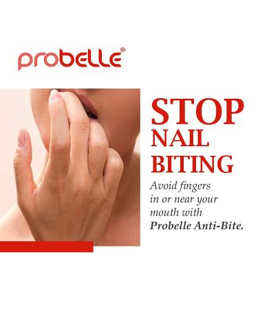 Probelle Anti-Bite Nail Biting Treatment for Kids & Adults - No Bite Nail Polish Deterrent & Thumb Guard to Stop Finger Sucking - Bitter Taste Nail Care Solution to Help Quit Habits - Buy Online on GoSupps.com