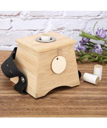 BYARSS Bamboo Moxibustion Box - Single Hole Moxa Roller Stick Holder | Moxibustion Tool for Pain Relief - International Shipping Available - Buy Online on GoSupps.com