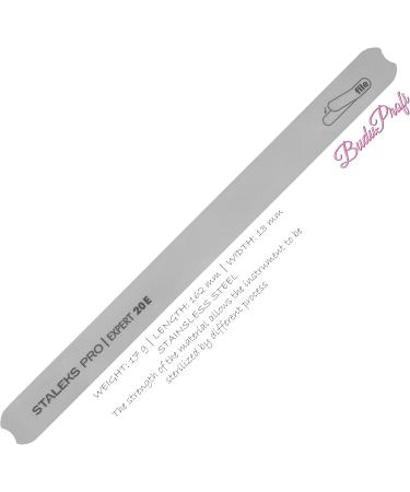 STALEKS NAIL FILE METAL SRAIGHT NARROW(BASE) EXPERT 20E - Buy Online on GoSupps.com