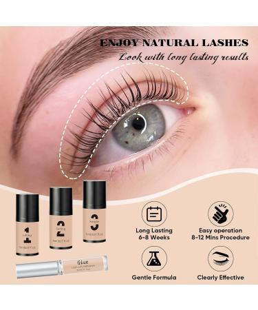 Libeauty Lash Lift and Tint Kit | Brow Lamination with Tint | Keratin Eyelash Perming Set - Airless Pump | Complete Tools for Easy Home and Salon Use - Buy Online on GoSupps.com
