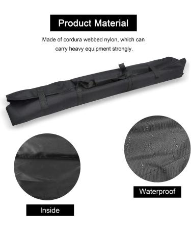 Emart 36'' x 15'' Photography Backdrop Stand Carrying Bag - Heavy Duty Nylon with Handle Strap and Velcro - For Umbrella, Boom Stands, Tripods, Monopods - Black - Buy Online on GoSupps.com