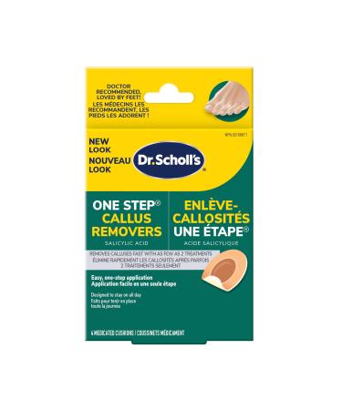Dr. Scholl's One Step Callus Removers 4 Count (Packaging May Vary)