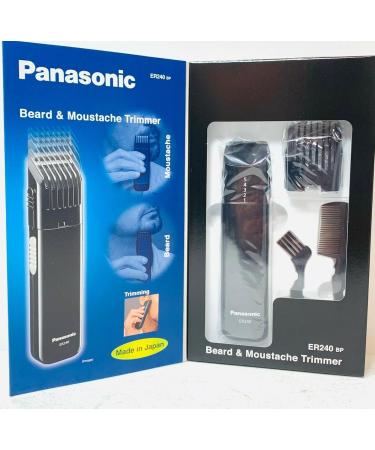 Panasonic ER240B Beard & Mustache Trimmer for Men - Precision Grooming & International Shipping - Buy Online on GoSupps.com