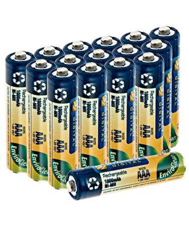 Synergy Digital Baby Monitor Batteries Compatible with Motorola MBP10L Baby Monitor (Ni-MH 1.25V 1000mAh) combo-pack includes: 16 x AAA Rechargeable Batteries