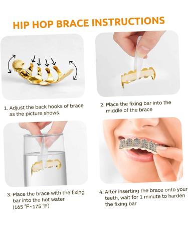 Custom Vampire Teeth Braces Set - Healeved Pull-Off False Teeth with Toothpanning Box | International Shipping - Buy Online on GoSupps.com