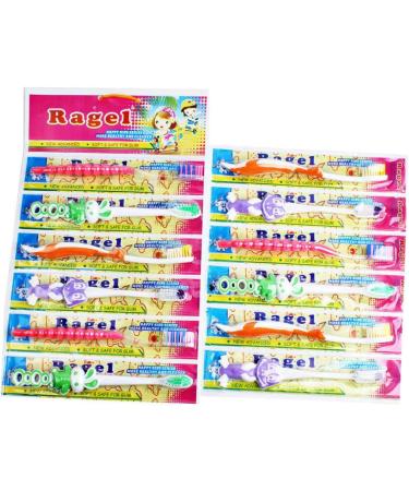 FRCOLOR 36 Pcs Cartoon Rabbit Toothbrushes - Fun Child Tooth Cleaning Brushes for Kids - Buy Online on GoSupps.com