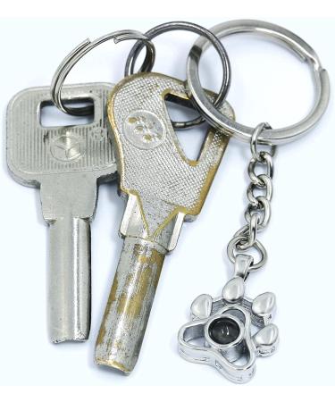 Personalized Pet Photo Projection Bracelet - Custom Paw Print Memorial Gift for Pet Lover - Buy Online on GoSupps.com