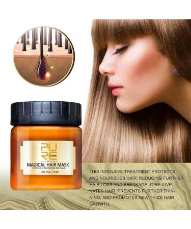 Keratin Hair Mask 5 Seconds Hair Root Repair Keratin Hair Treatment Mask Keratin Mask Deep Repair Conditioner Hair Masks Mask Hair Treatment Repair Natural Hair Mask for Dry Damaged Hair 120ml - Buy Online on GoSupps.com