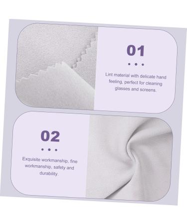 FOMIYES 10 Pcs Glasses Lens Wipes - Portable Eyeglasses Cleaning Cloths & Jewelery Cleaner for Crystal Clear Vision - Buy Online on GoSupps.com