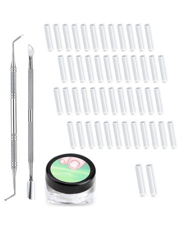 52Pcs Ingrown Toenail Stainless Nail Clipper Grooming Tool Set for Thick Nails or Ingrown Toenail Ingrown Nails to Turn The Nails Out