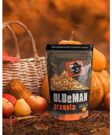Olde Man Granola Pumpkin Spice 12oz - Gluten Free & Non-GMO Cereal from Colorado - Buy Online on GoSupps.com