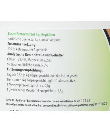 Buy Calcioreptin 5kg - Premium Calcium Supplement for Optimal Health | International Shipping Available - Buy Online on GoSupps.com