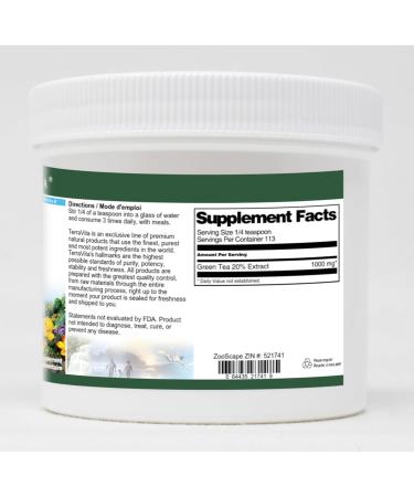 Green Tea 20% Powder (4 oz ZIN: 521741) - Buy Online on GoSupps.com