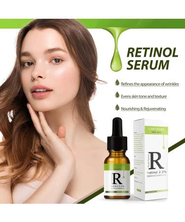 Trendyfave Retinol Serum for Face 2.5% Retinol Intense Serum Reduce Wrinkle Fine Line & Dark Circle Face Serum with Retionl Hyaluronic Acid Vitamin C & E Anti-aging Moisturiser - Buy Online on GoSupps.com