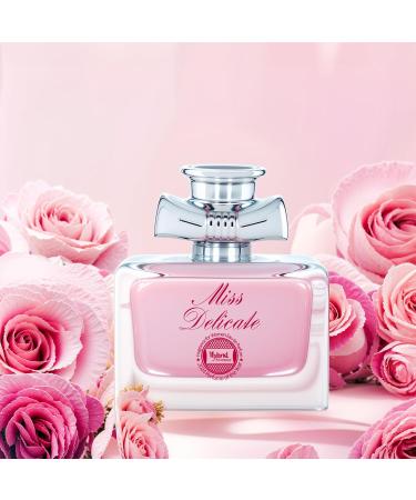 Hybrid & Company Women Miss Delicate Eau De Parfum Natural Spray Vaporisateur 3.4 Fl Oz MISS DELICATE 3.4 Fl Oz (Pack of 1) - Buy Online on GoSupps.com