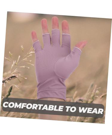 DOITOOL 1 Pair Uv Gloves Summer Beach Gloves Professional Protection Fingerless Gloves Summer Gloves Anti Uv Fingerless Gloves Summer Sunblock Gloves Nail Art Gel Dryer Fabric Women's Hand - Buy Online on GoSupps.com