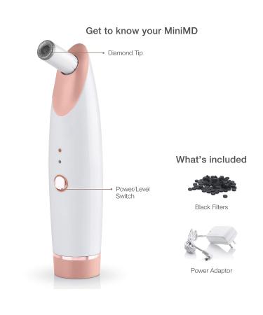 Trophy Skin MiniMD Handheld Microdermabrasion System - Enhances Texture and Skin Tone - Buy Online on GoSupps.com