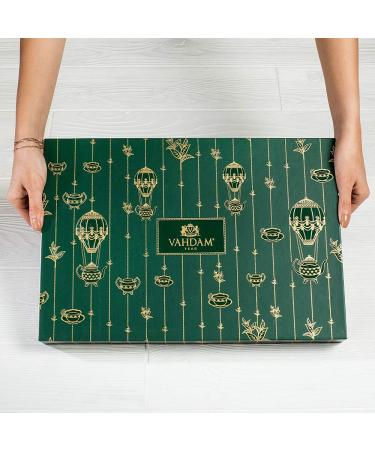 VAHDAM Tea Advent Calendar 2022 - 24 Tea Variety Pack | Premium Gift Box with 100% Natural Ingredients | Christmas Tea Gifts for Women & Men | Tea Private Reserve (24 Teas) - Buy Online on GoSupps.com