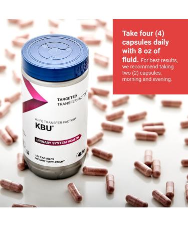 4Life Transfer Factor KBU - Kidney, Bladder & Urinary Health Support - 120 Capsules - Buy Online on GoSupps.com