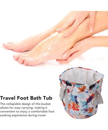 Bassin De Bain De Pieds Pliable Seau De Trempage De Pieds Portable Seau De Trempage De Pieds Isol en PVC avec Poign e pour Camping en Plein Air Voyage(Feuille d' rable Blanche) - Buy Online on GoSupps.com