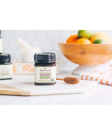 Buy Wedderspoon Organic Raw Manuka Honey KFactor 16 - 8.8 oz (250g) | Premium Health Benefits - Buy Online on GoSupps.com